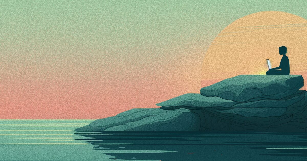 blog post hero image depicting possibilities of remote work and remote work setup