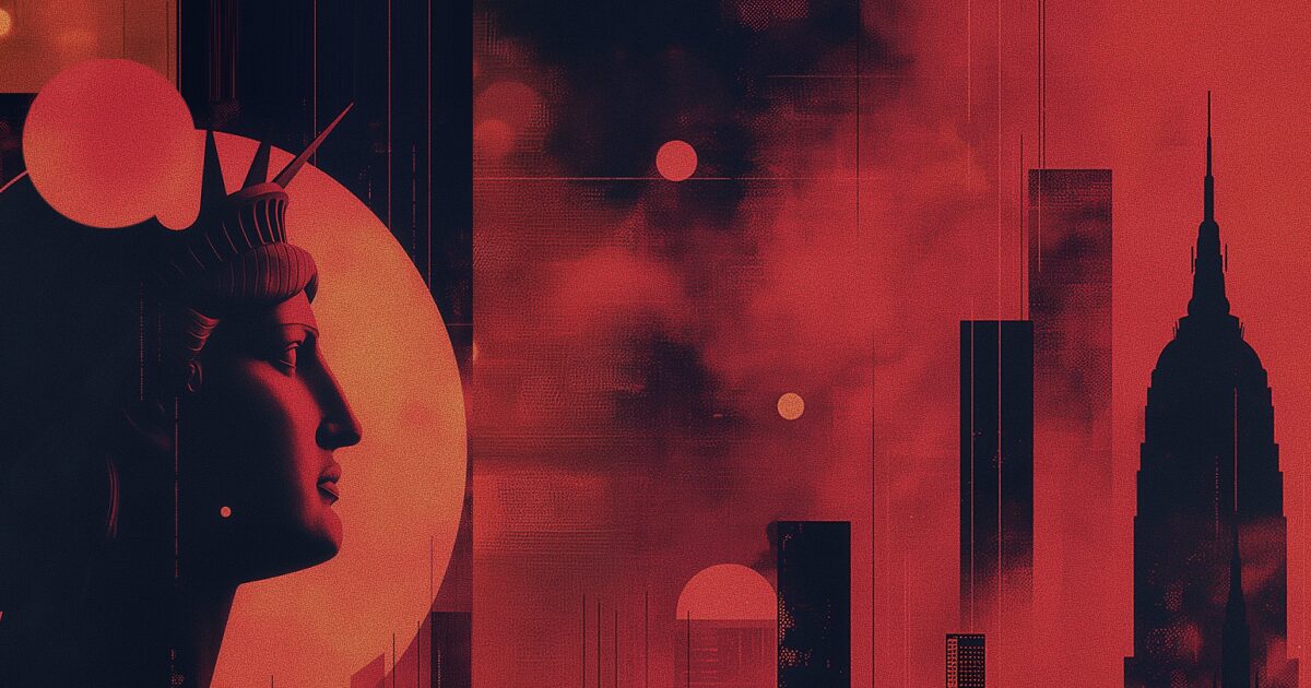 Illustration of the Statue of Liberty and the New York skyline, symbolising partner-led growth, the main topic of the article.